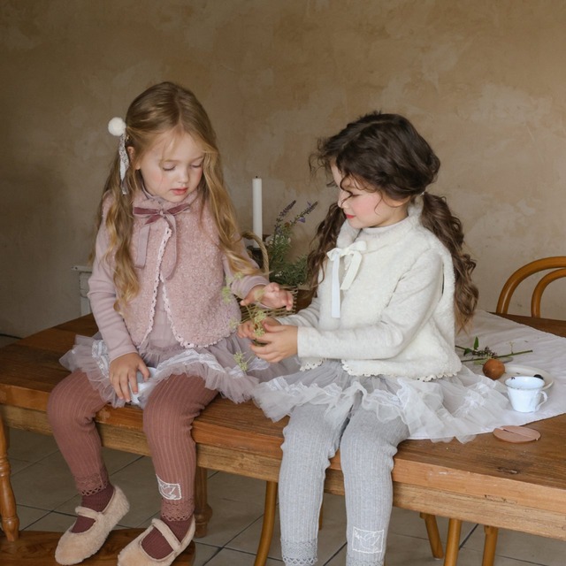 《予約》FLO ¨ coco fur vest