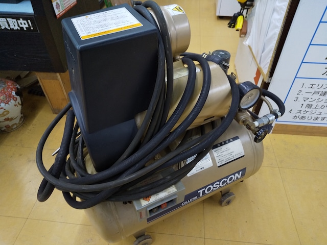 東芝 オイルレスコンプレッサー SLP7D-4S 1996