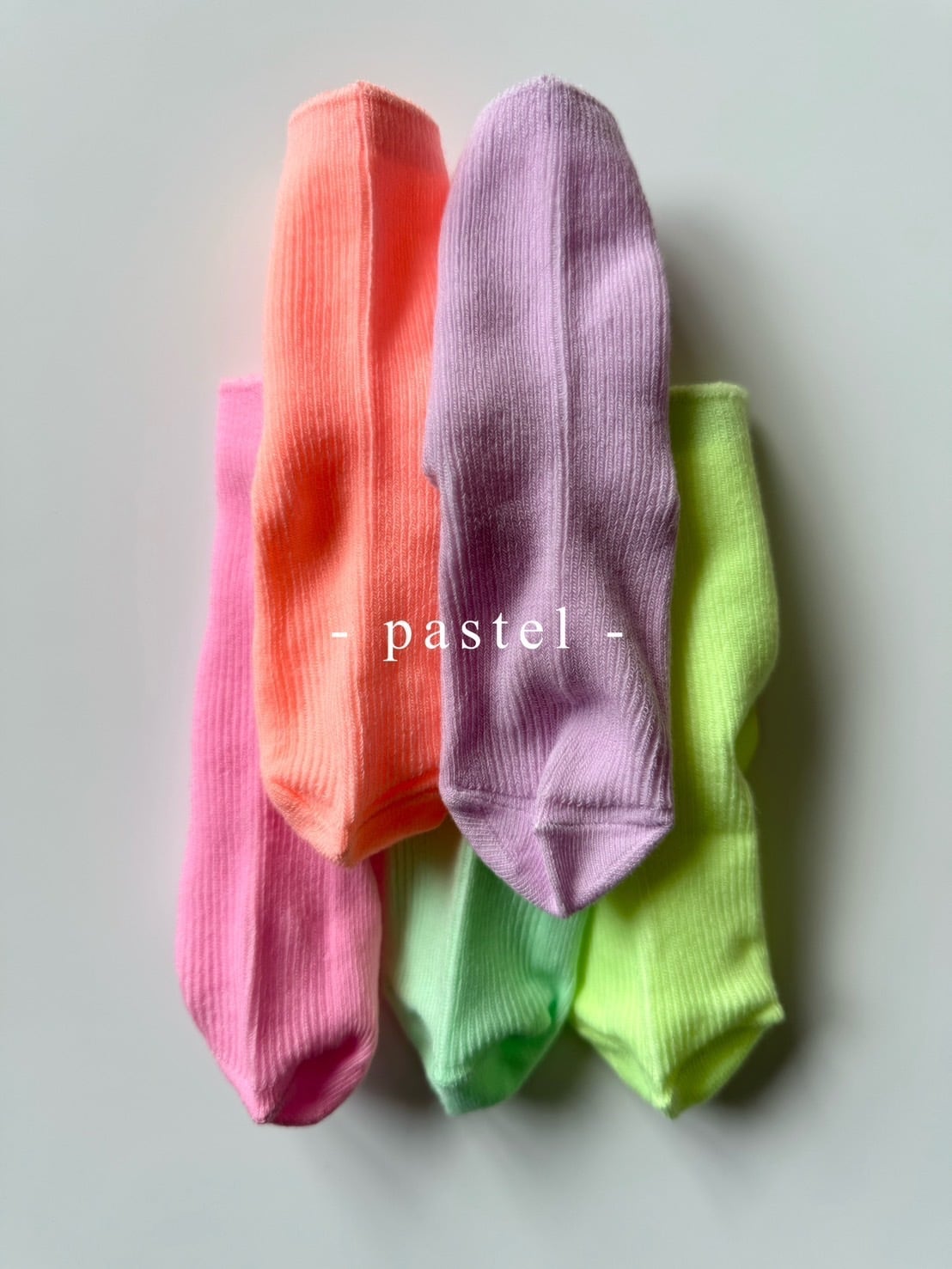 パステルネオン socks 5set（10〜22cm）3554