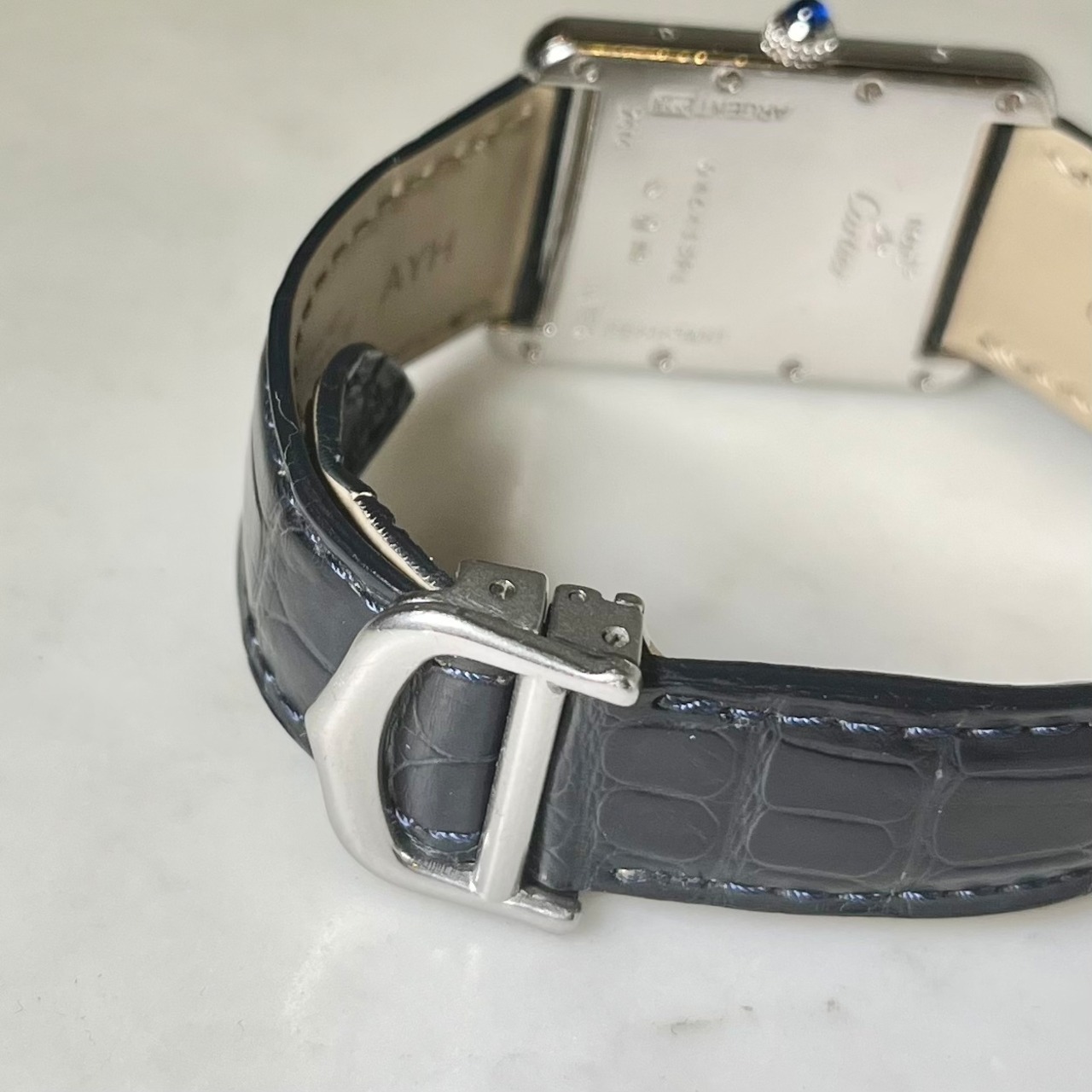 vintage CARTIER quartz watch " must tank "