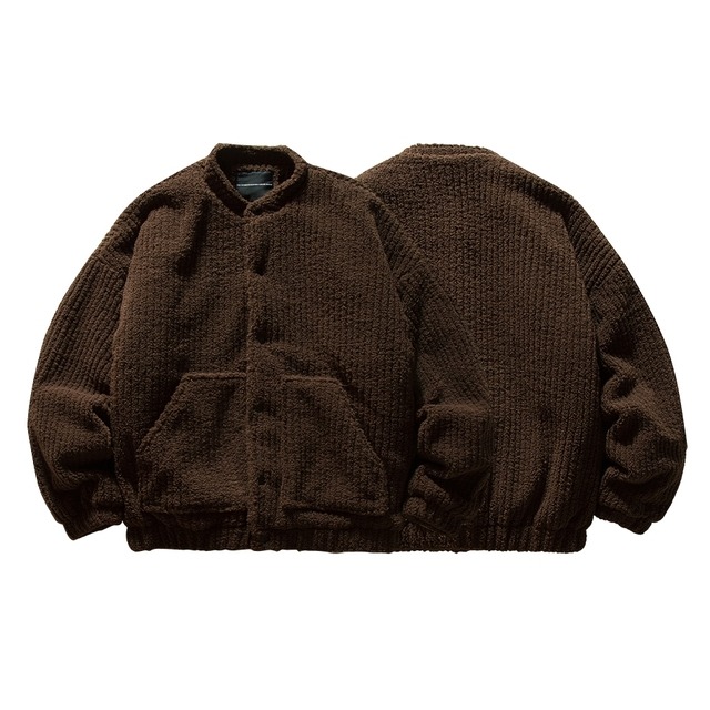 Pocket Boa Oversized Jacket [2303]