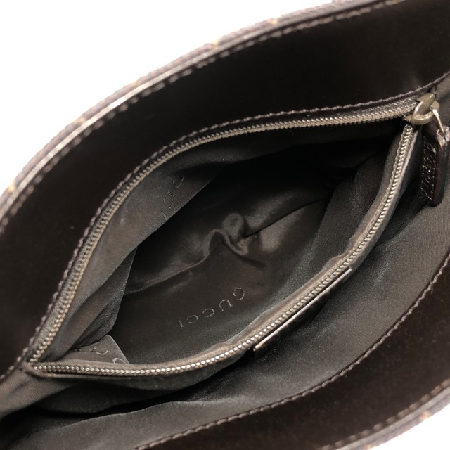 GUCCI グッチ GG柄 ハンドバッグ ブラウン キャンバス ミニトートバッグ 105651 vintage ヴィンテージ オールド rvtuey