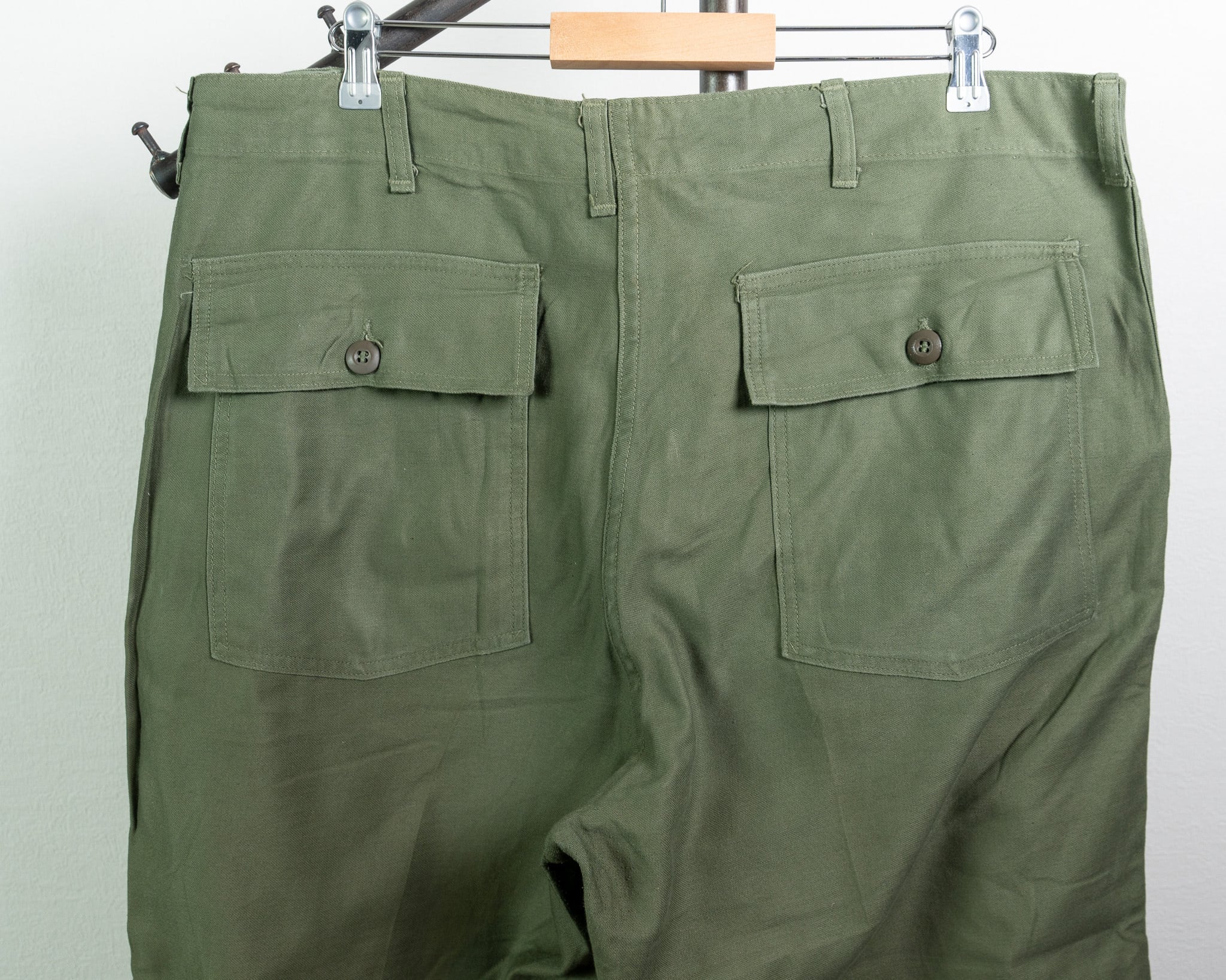 41×30】U.S.Army Utility Trousers OG-107 Used 実物 米軍 ベイカー