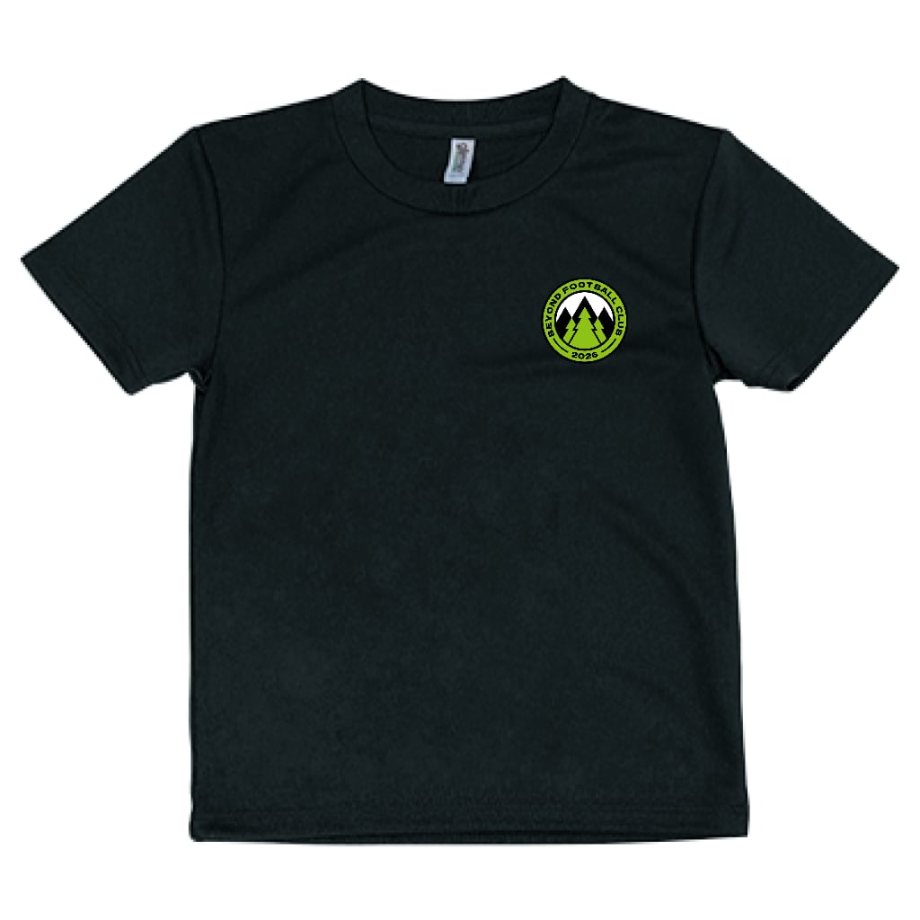 【Kidsサイズ】Beyond FC Dry tee|black