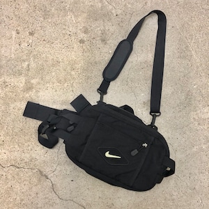 90～00s OLD NIKE/2way Bag/weat bag/Shoulder bag/ウエストバッグ/ショルダーバッグ/ブラック/ナイキ/オールドナイキ