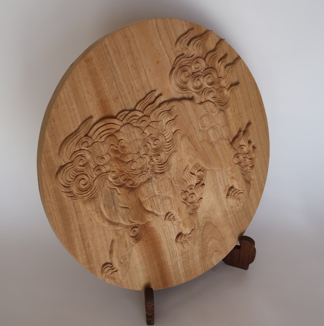 The Lion's Legacy ― An Original Lion Relief by Tessō Mori