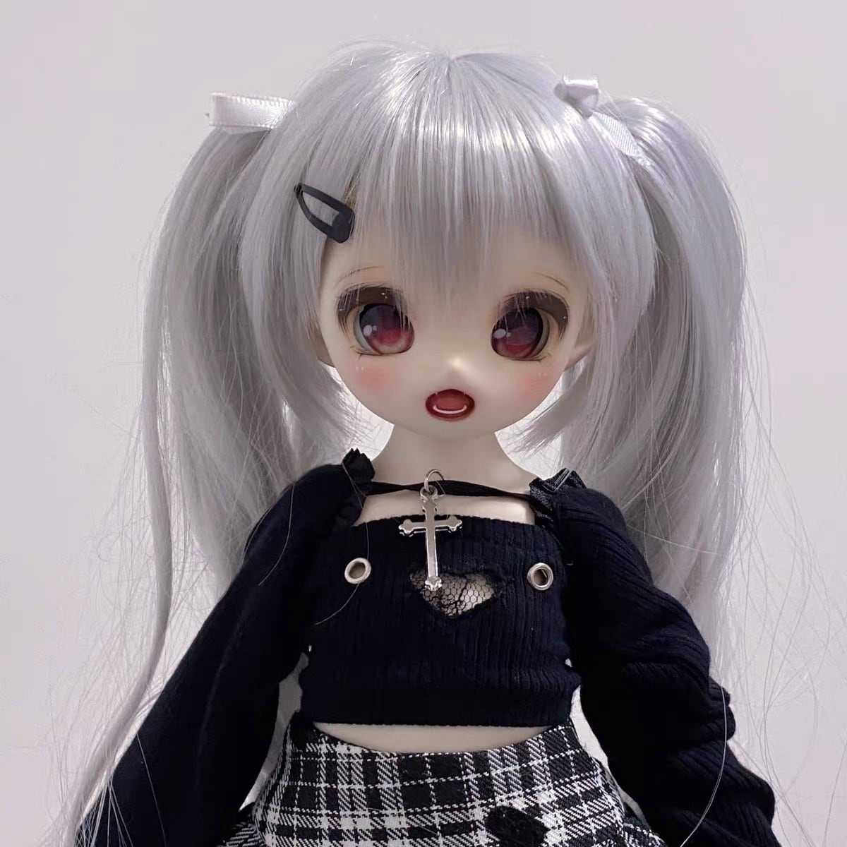 AX752 BJD 1/3 人形 ドール ウィッグ カツラ 耐熱 ハンドメイ