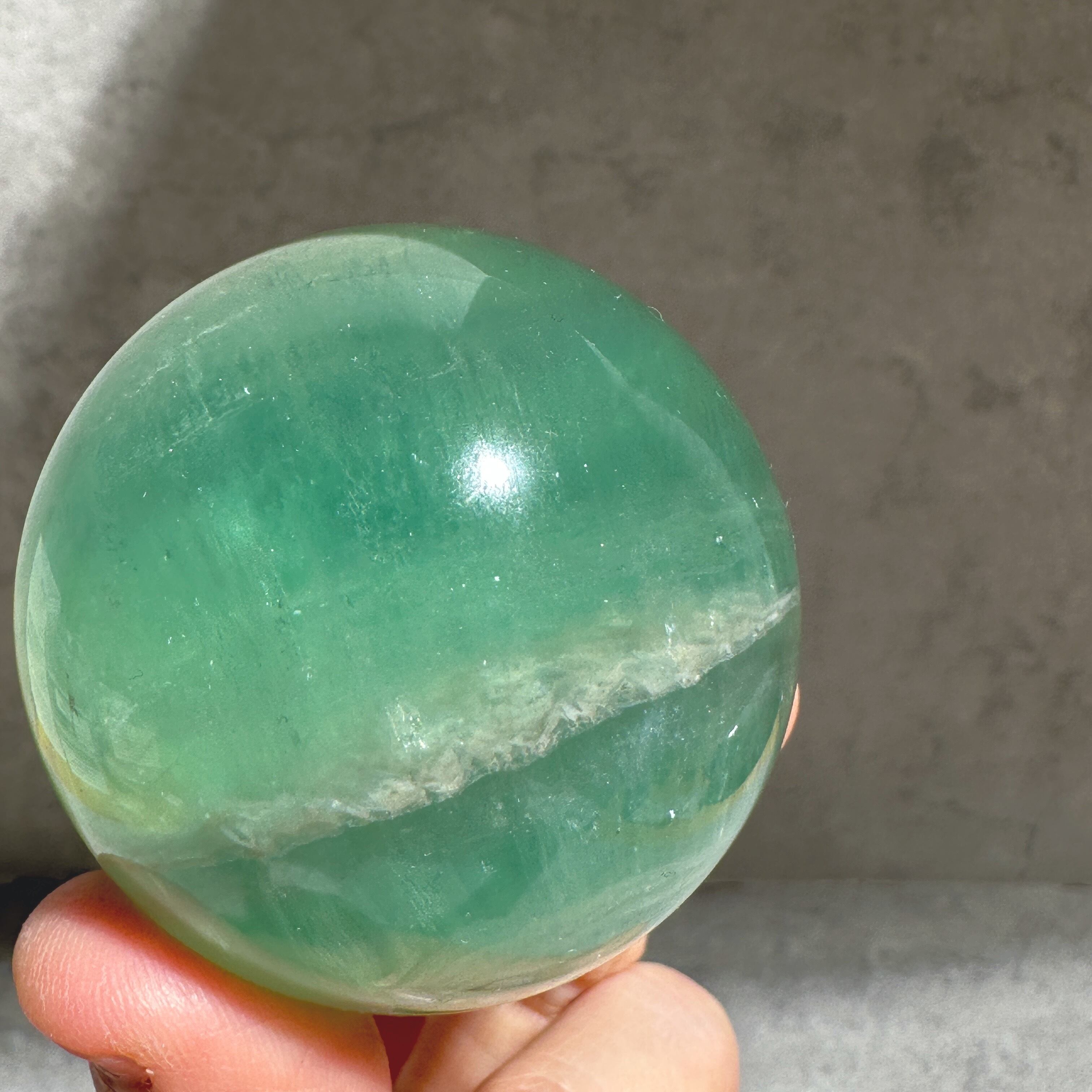 グリーンフローライト スフィア01◇ Green Fluorite ◇天然石・鉱物