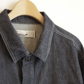 HATSKI  Faux Pullover Denim Shirt