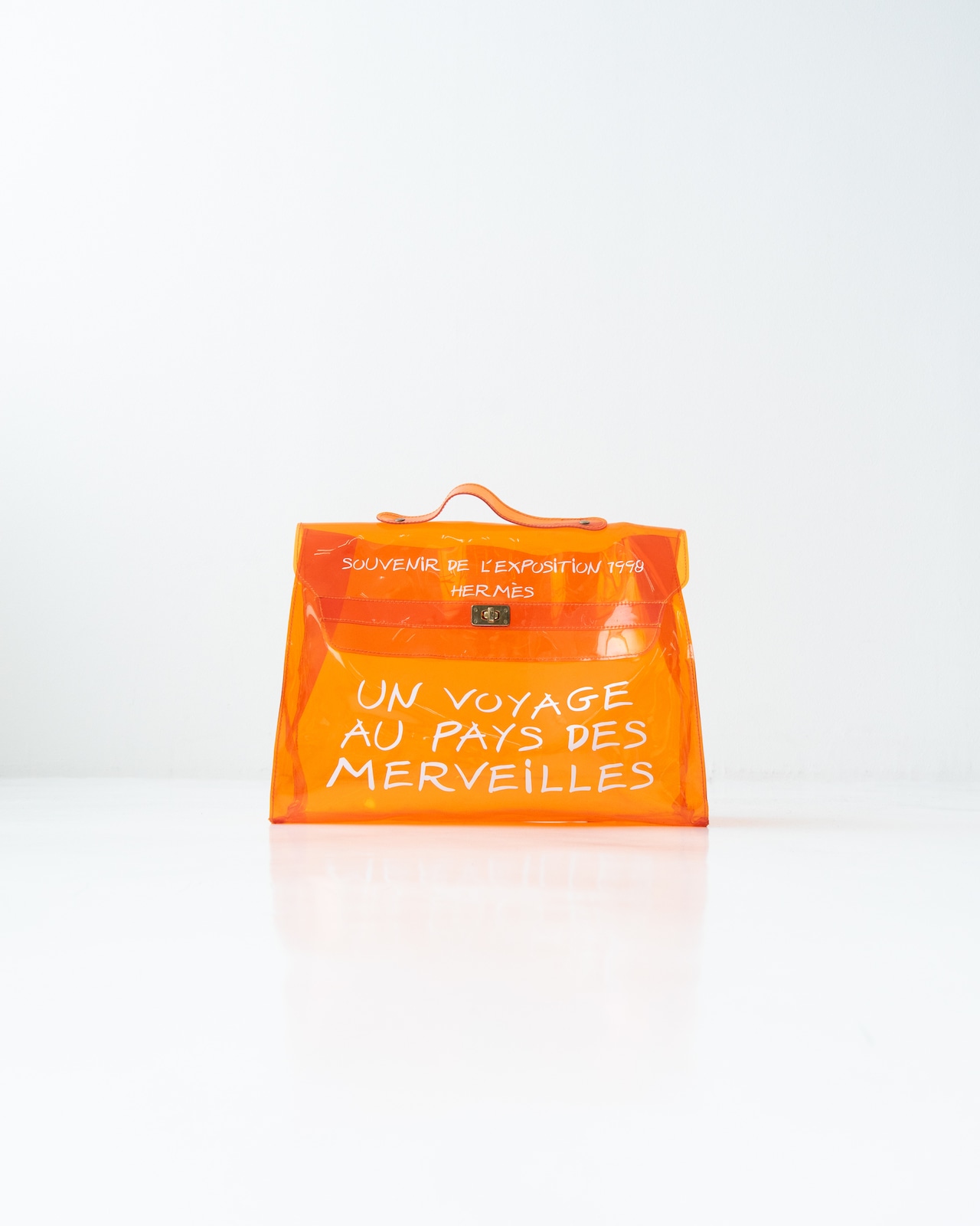 〈Hermès〉Vinyl kelly clear colored Bag