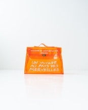 〈Hermès〉Vinyl kelly clear colored Bag