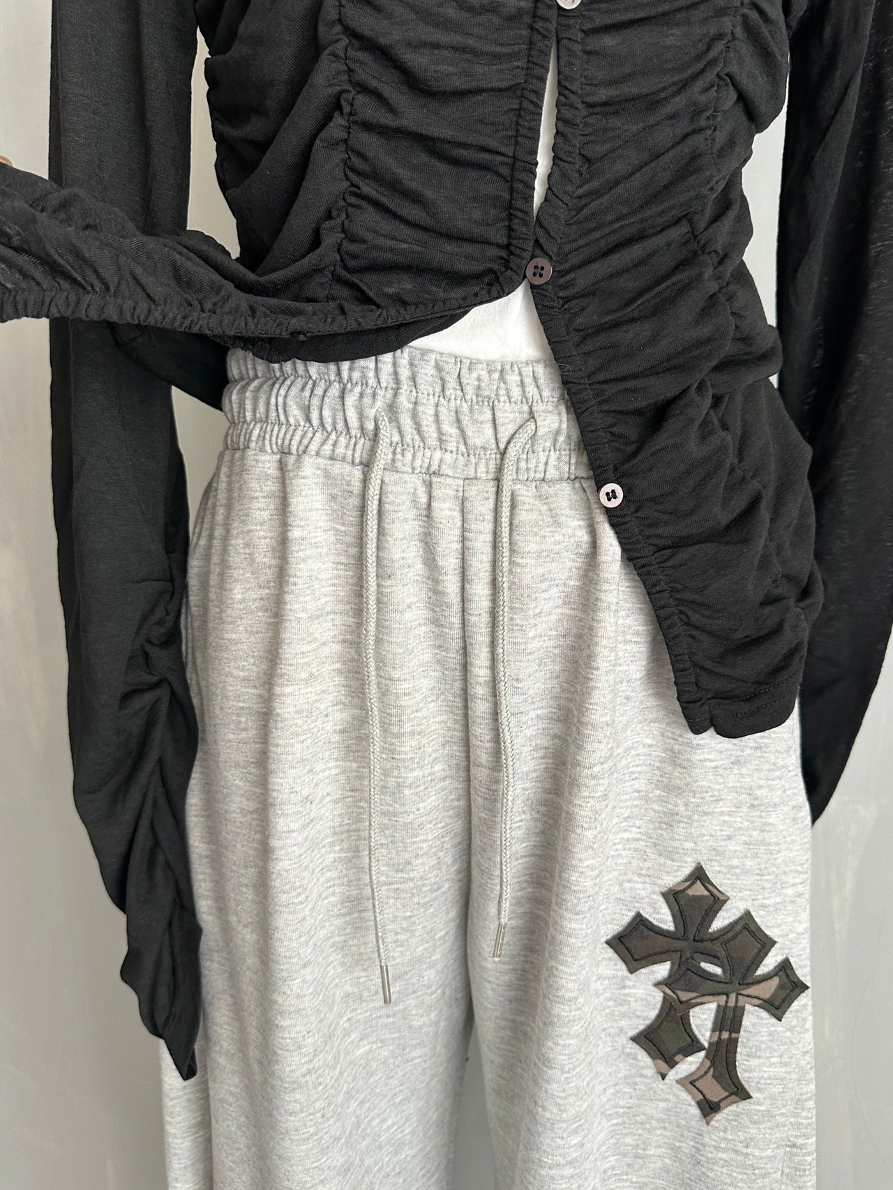 ギャザーシアーtops／2color