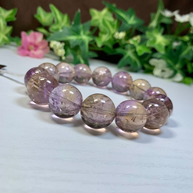 ボリビア産・美麗アメトリンブレスレット
