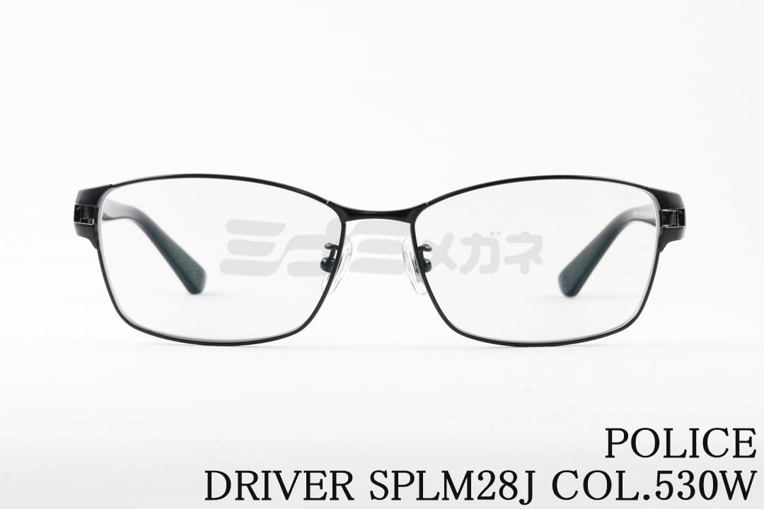 POLICE 調光 サングラス SPLM28J COL.530W 59サイズ スクエア ポリス