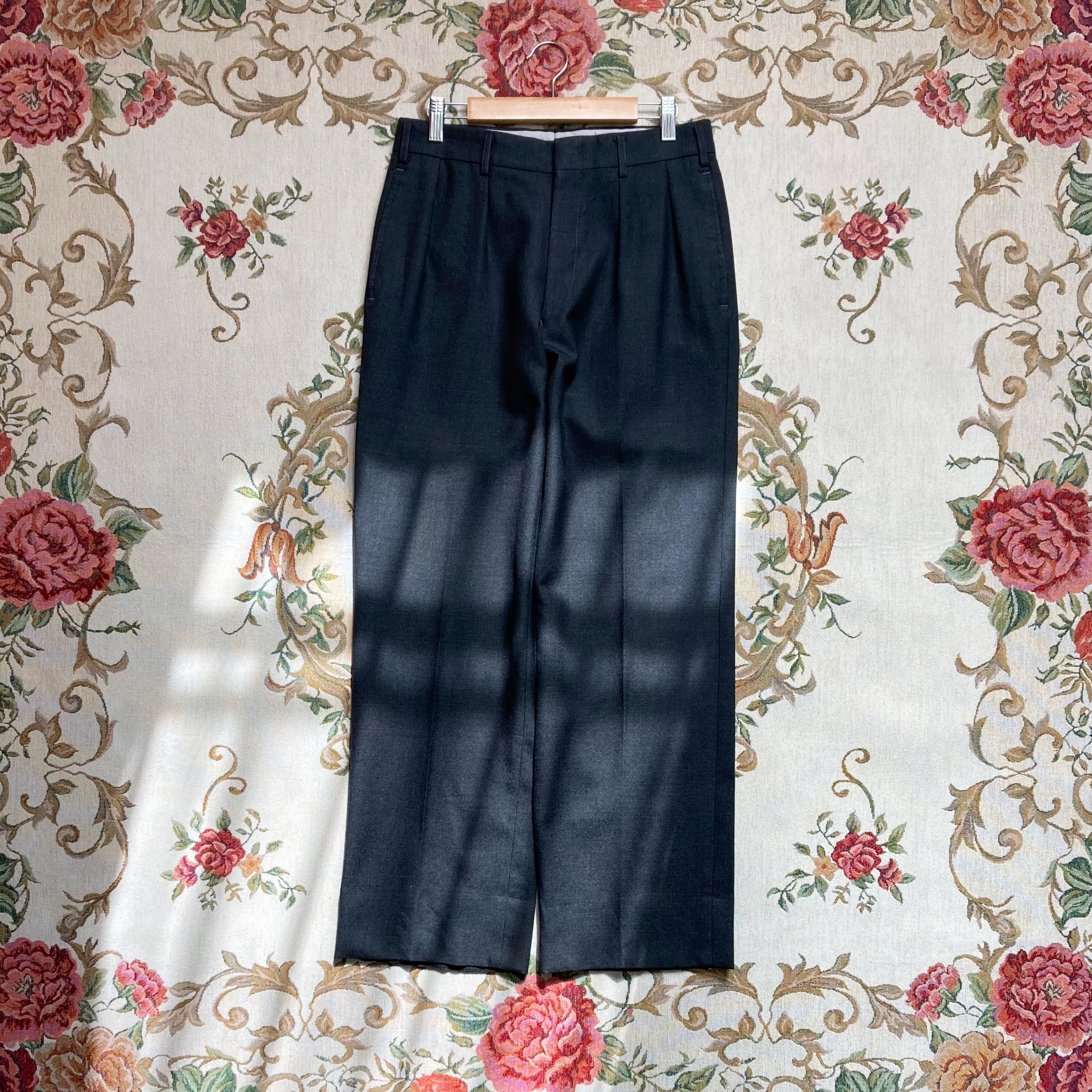 vintage gray slacks【YouTube着用】