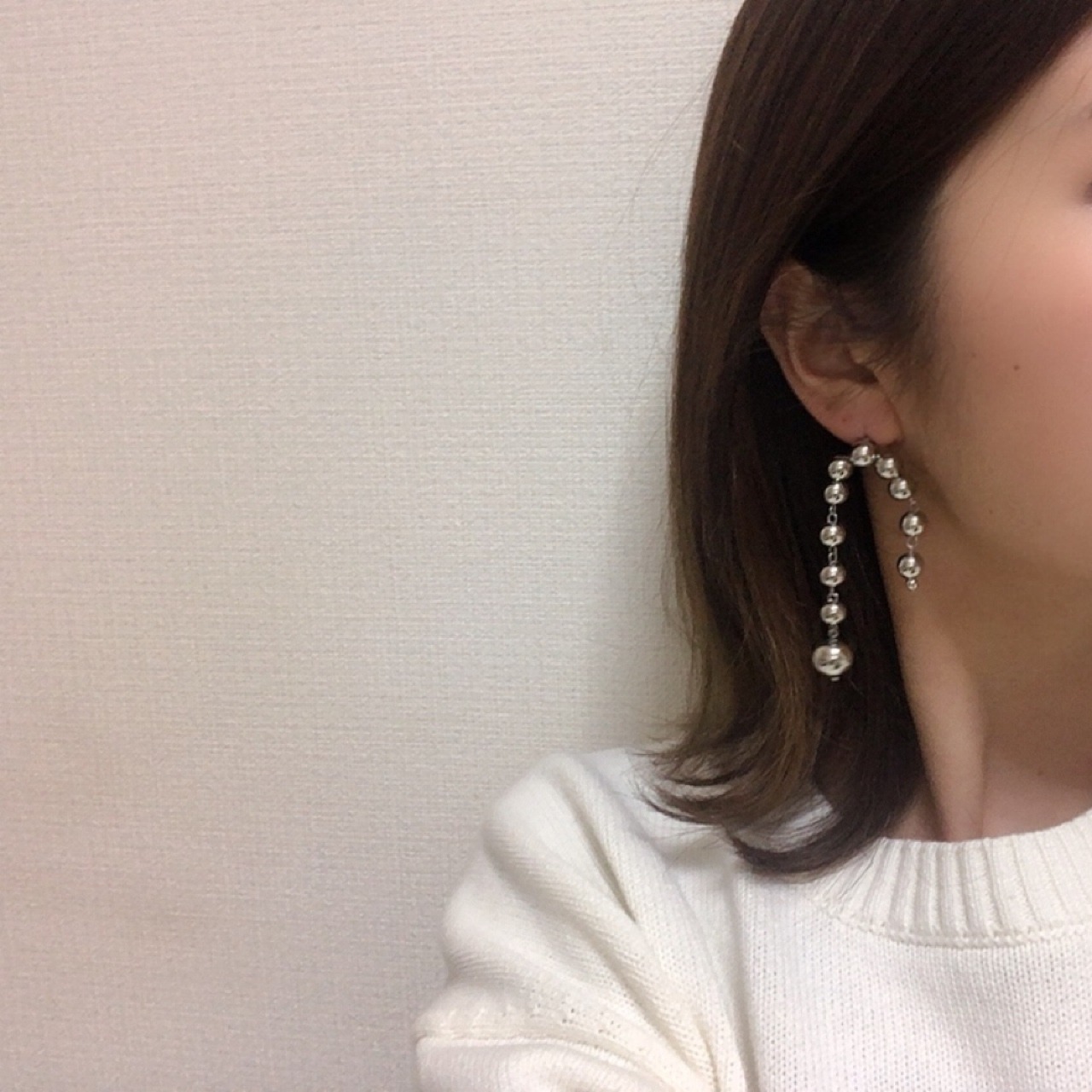 アンバランス 変形ピアス