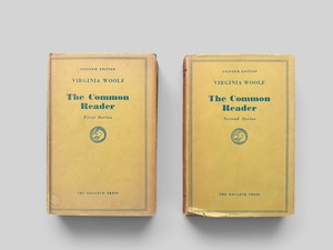 【SL1438】【UNIFORM EDITION】The Common Reader: First Series & Second Serie(1951 and 1953) /Virginia Woolf