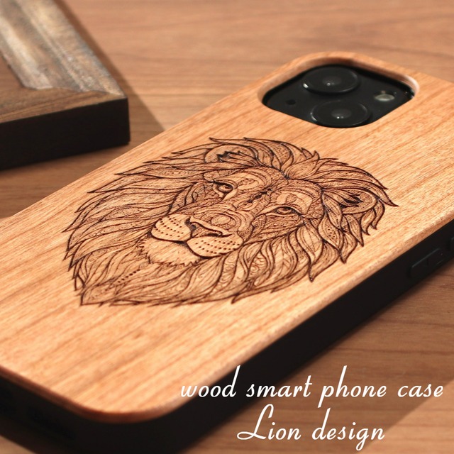 iphone ケース 木製 iphone17 iphone16 iphone15 iphone14 iphone13 mini アニマルシリーズ ライオン アイフォン 17 16 15 14 13 12 SE アウトドア ウッド 木 木目 天然木 おしゃれ シンプル 薄型 スリム 17pro 16pro 13mini se3 動物 かっこいい 名入れ可能 メンズ 送料無料