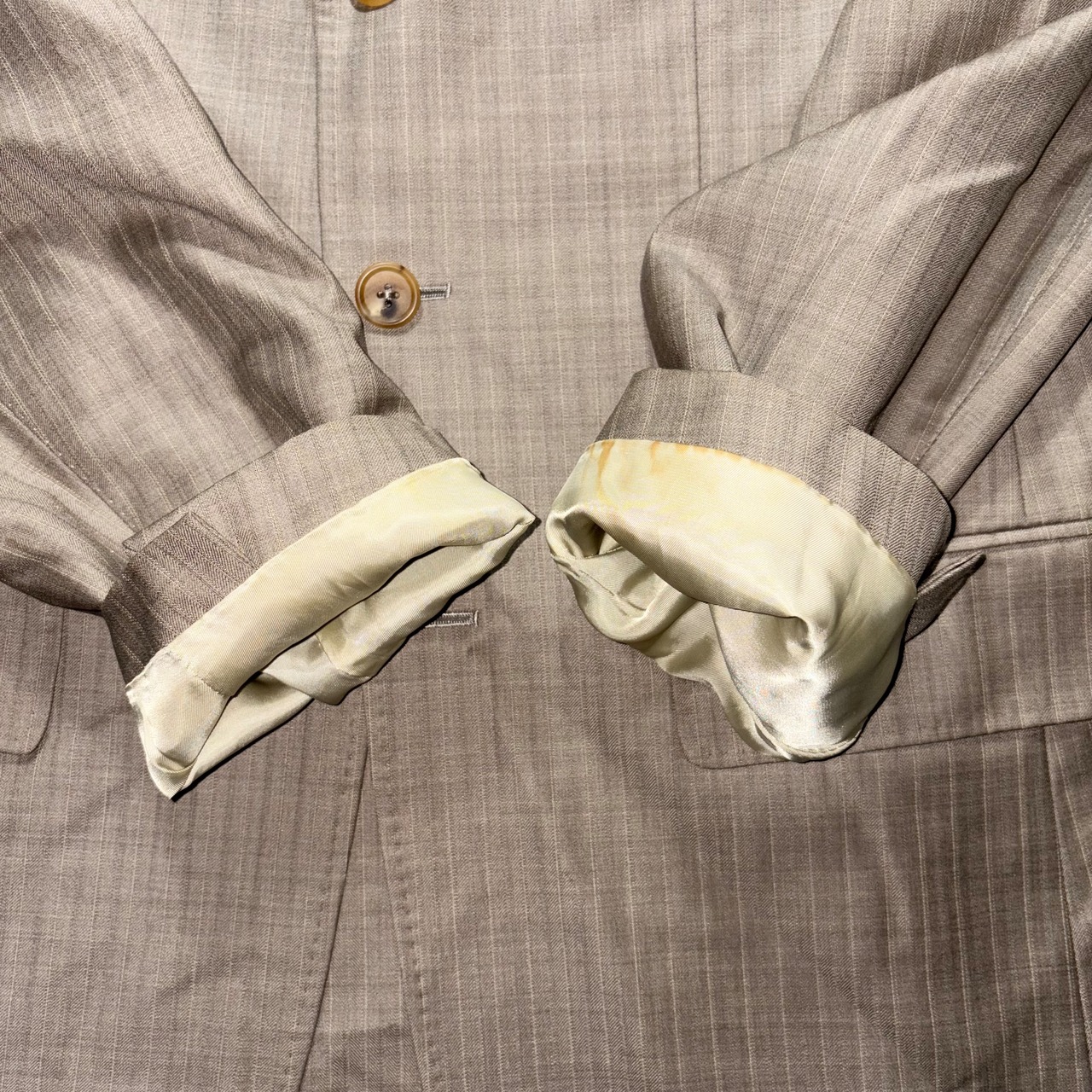 PAUL SMITH super 130’s wool set-up fabric by “Loro Piana”