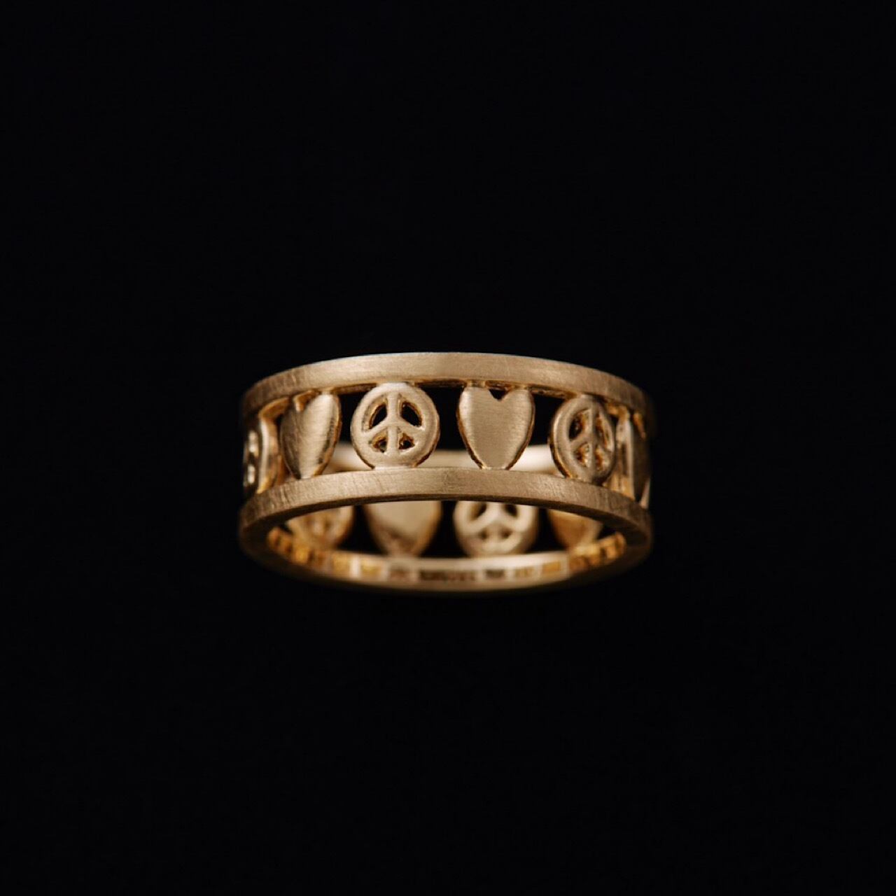 KAHIKO GOLD RING (LOVE & PEACE) | 【OFFICIAL】PORTER CLASSIC 