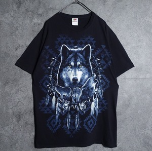 “Fruit of the Loom” Animal Print T-shirt