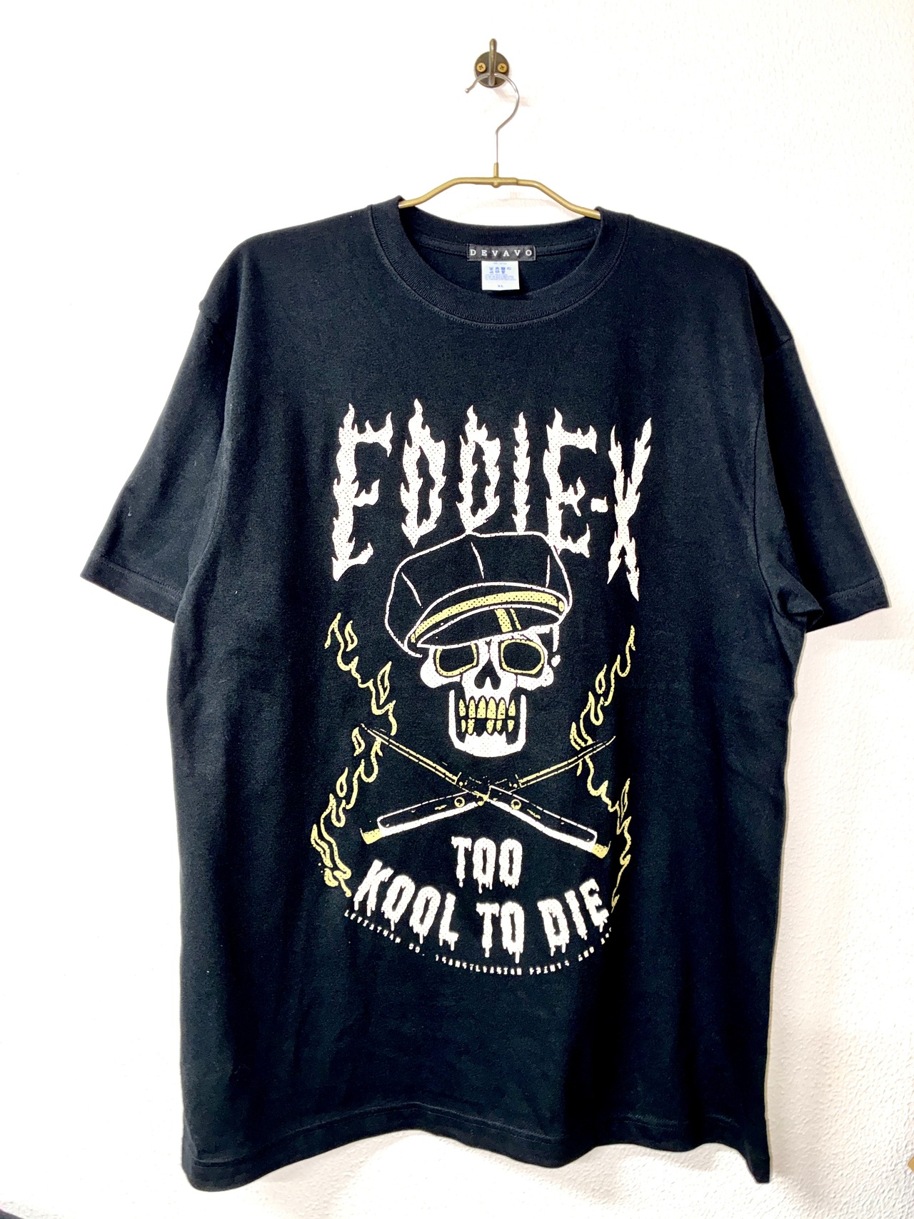 EDDIE-X “Too Kool To Die” Tee