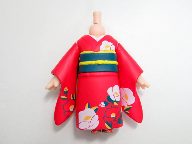 再入荷（A－ランク）ねんどろいどもあ きせかえ成人式：振袖 体パーツ 赤色