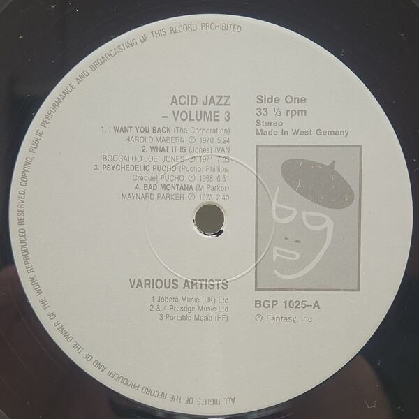 Various / Acid Jazz Vol. 3 [BGP 1025] - 画像3