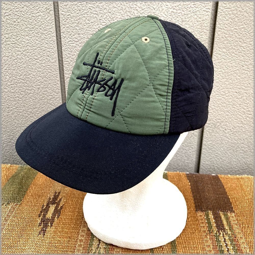 【稀少】8/90's オールド ステューシー　ヴィンテージ　キャップ　帽子 ☆90s Stussy ステューシー キャップ 帽子☆検索 ビンテージ ベース