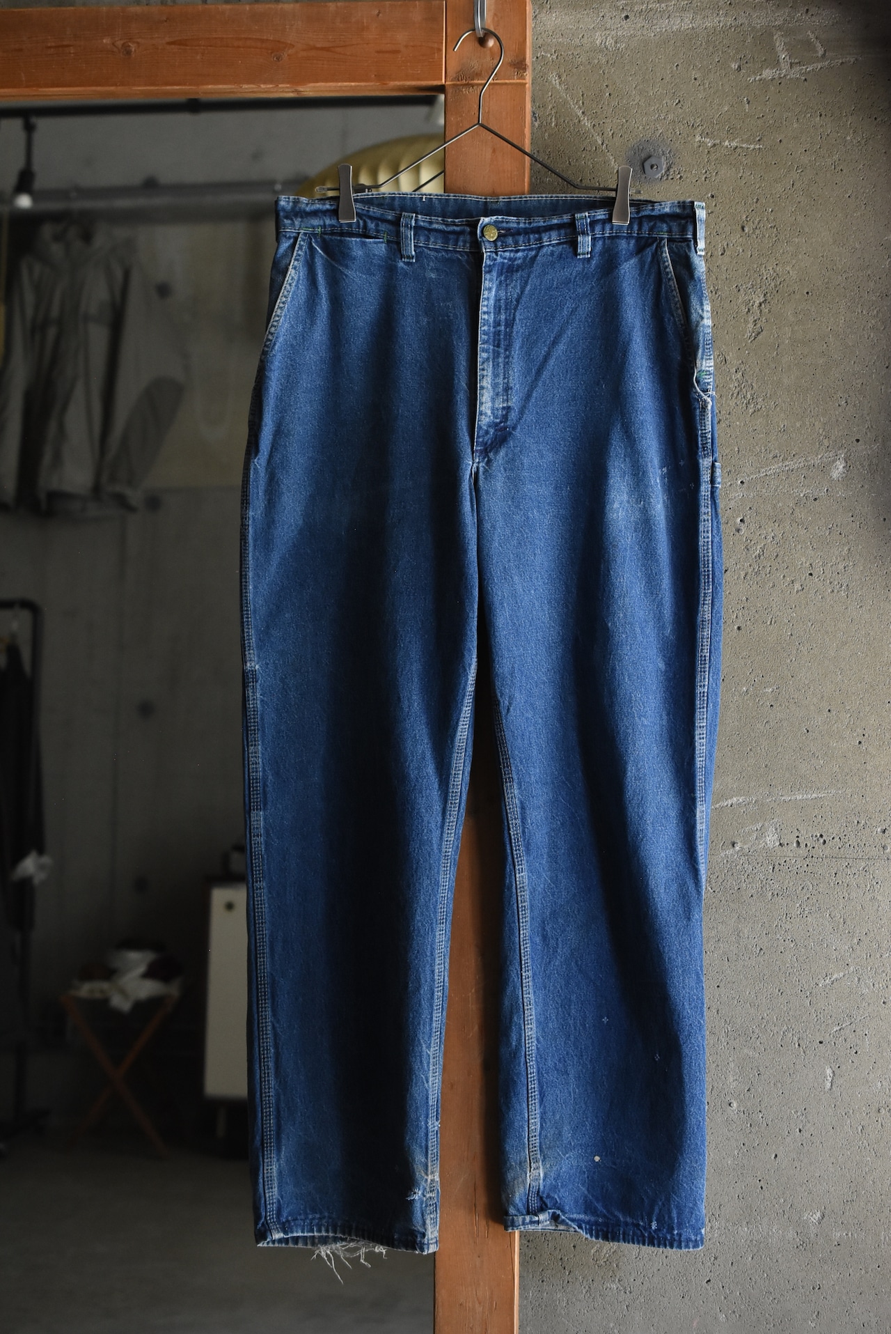 OK/60-70's "OSH KOSH" denim painter work pants