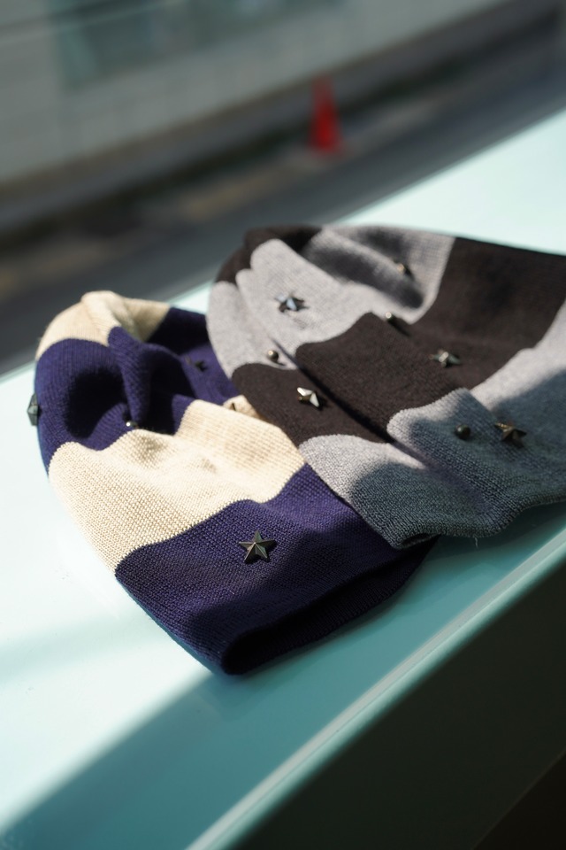 HOSI STUDS BORDER BEANIE