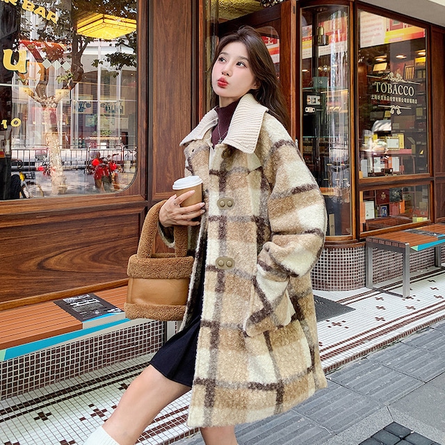 【チェスターコート】 チェスターコート レディース きれいめ ダッフルコート アウター 春 秋 冬 20代 30代 40代 チェスター コート カジュアル 大人 可愛い チェック ベージュ ブラック 黒 S M L