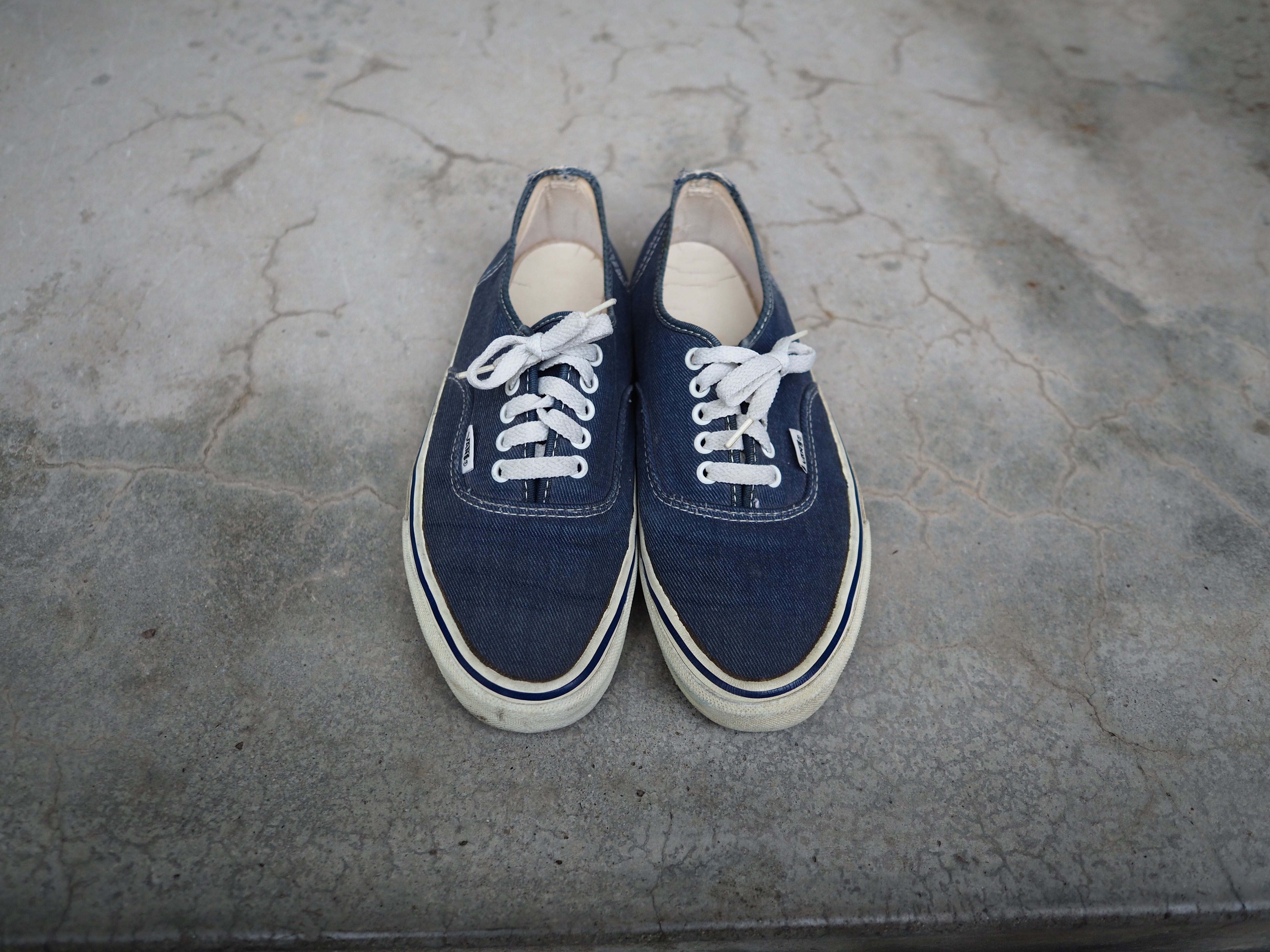1980’s USA製 Vans Authentic Navy Size:9