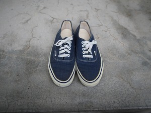 1980’s USA製 Vans Authentic Navy Size:9