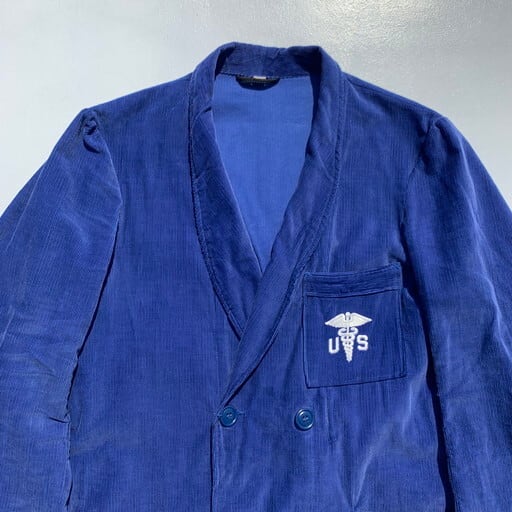 50's U.S.ARMY MEDICAL COAPS コーデュロイ バスローブ MIL-B-2023