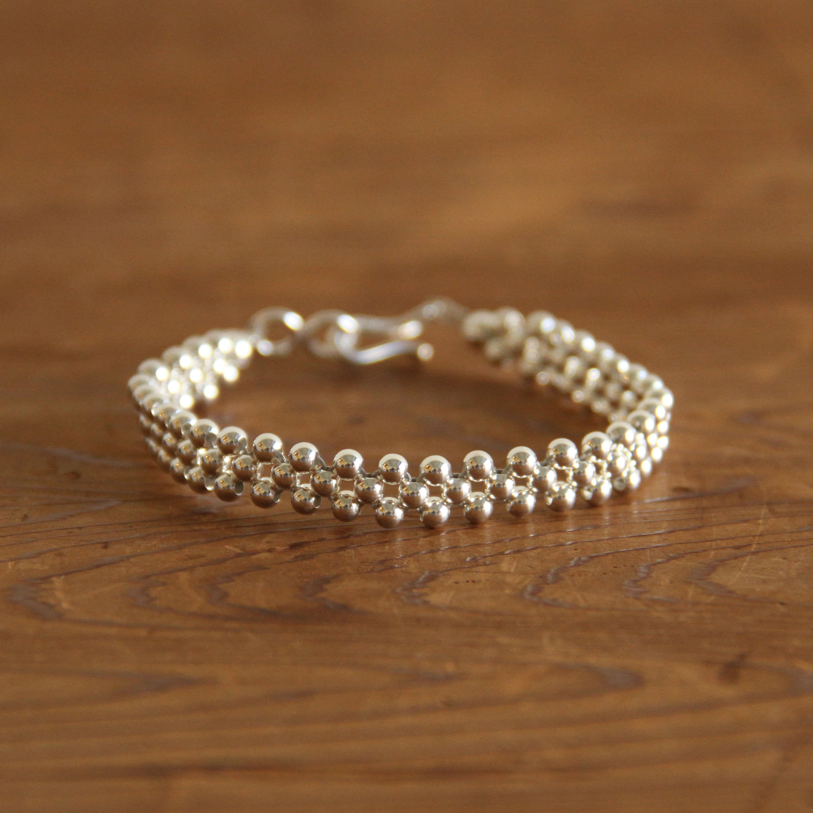 ERICKA NICOLAS BEGAY ブレスレット ERICKA NICOLAS BEGAY【 mens 】 navajo pearl brace (shiny