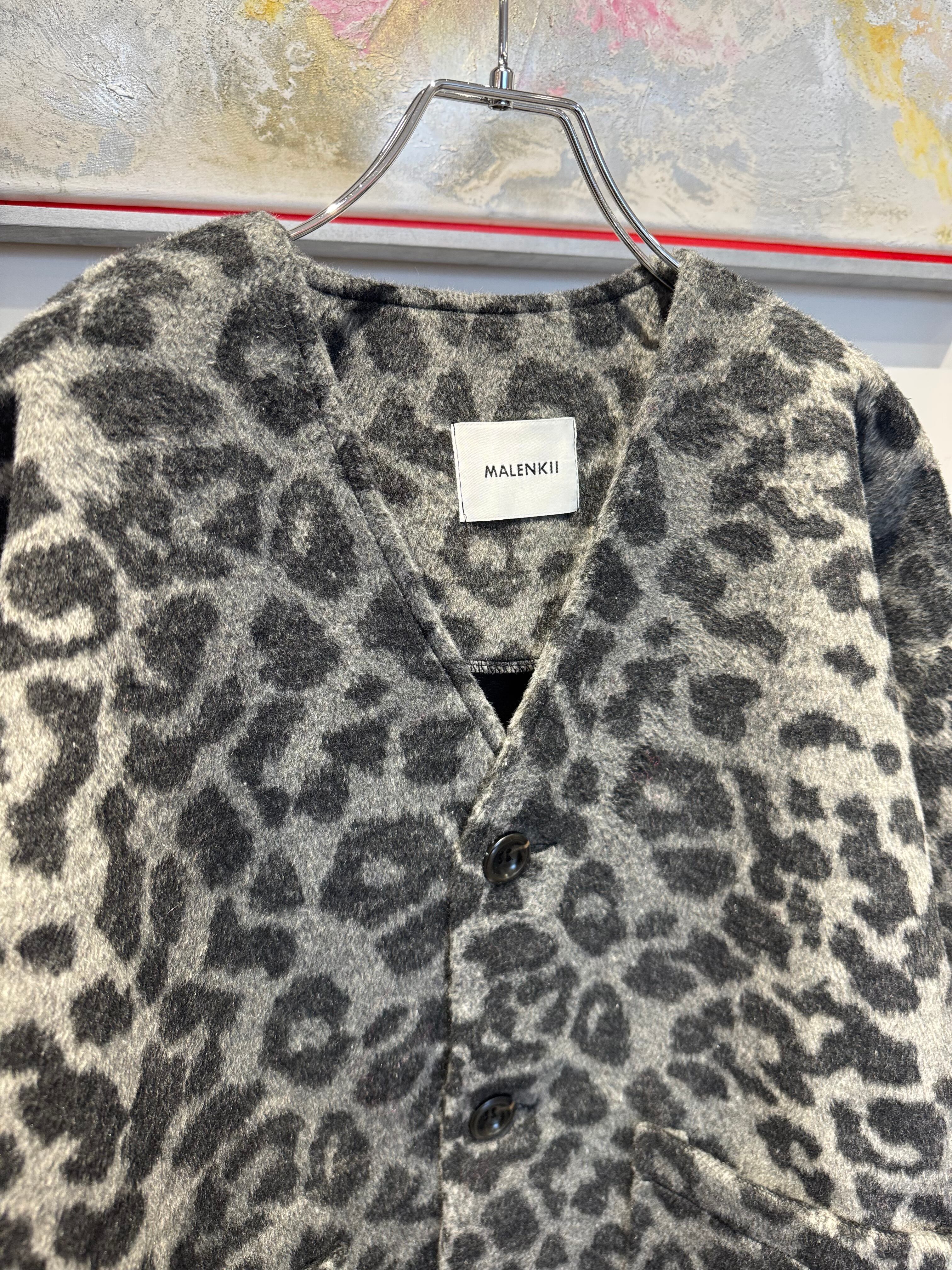 leopard jacket cardigan