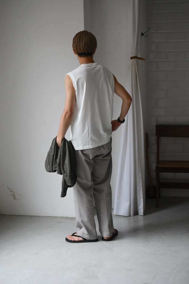 awasa / 2-pack sleeveles t-shirts (White)