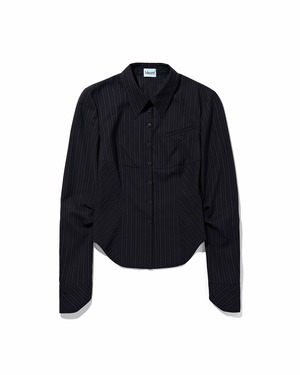 [MSCHF] SLEEK SLIM SHIRT_BLACK ミスチーフ 正規品 韓国ブランド 韓国ファッション 韓国代行 韓国通販 mischief 日本 店舗