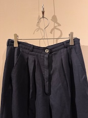 pure wool タックパンツ