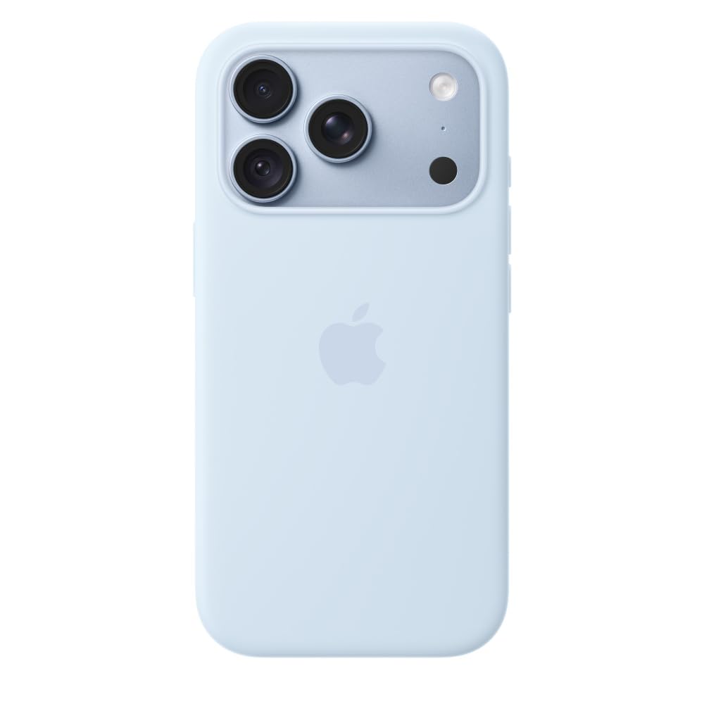 Apple MagSafe対応iPhone 18 Proシリコーンケース - クリスプブルー 