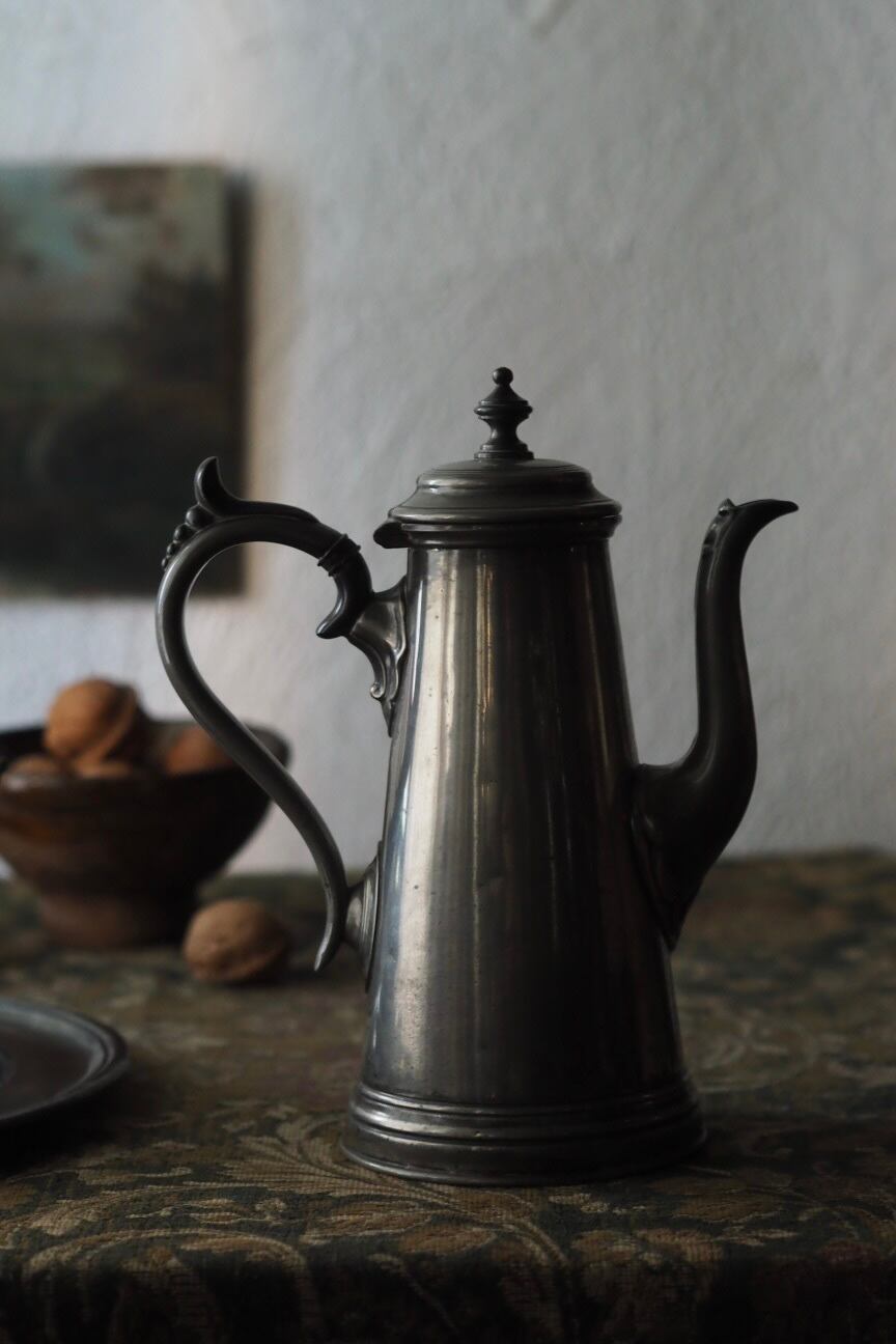 ピューター　ポット　水差し　コーヒーポット　アンティーク　ドイツ ピューター ポット 水差し コーヒーポット アンティーク ドイツ