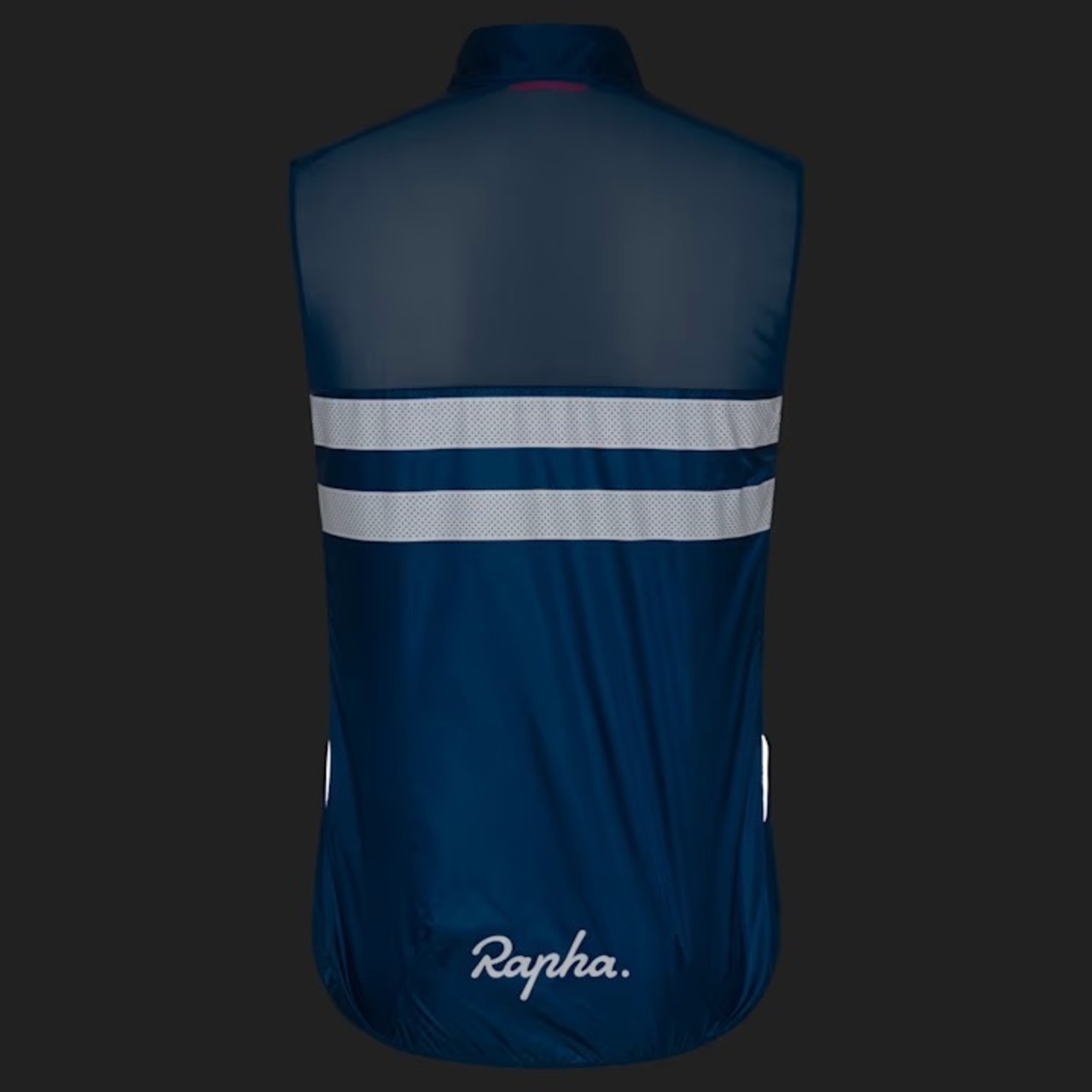 RAPHA MEN'S BREVET GILET JEWELLED BLUE/WHITE