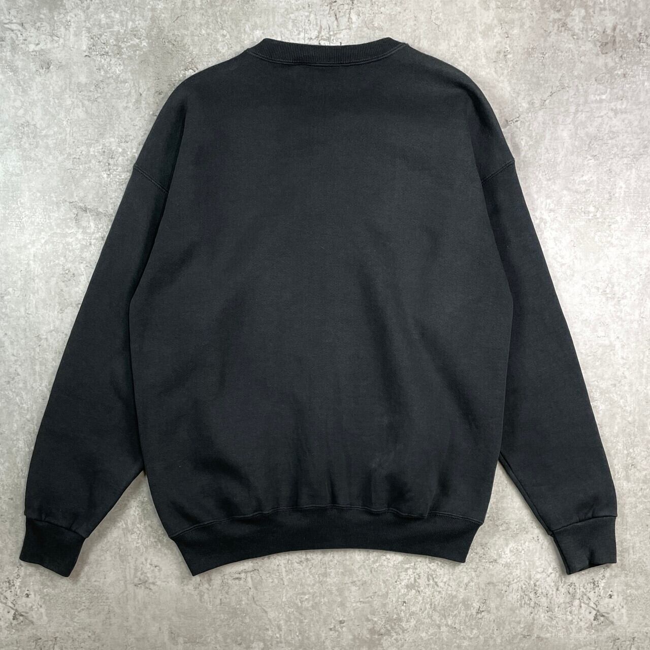 STONE  スウェットシャツ　ブラック 90年代 USA製 STONEHENGE ストーンヘンジ アートプリント スウェット