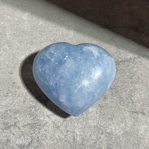 セレスタイト ハート01◇ Celestite ◇ 天然石・鉱物・パワーストーン