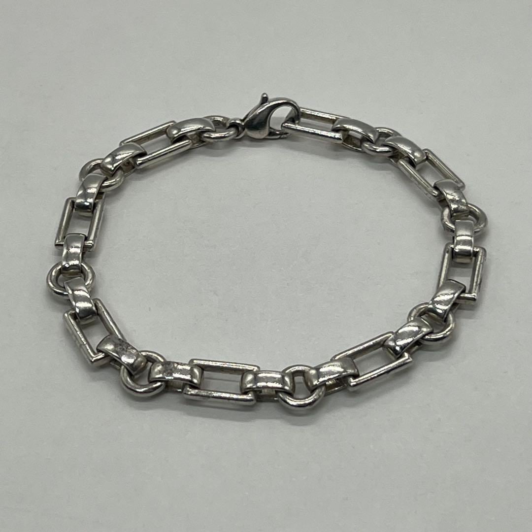 ティファニー TIFFANY レクタングルドーナツオーバルチェーン ブレスレット