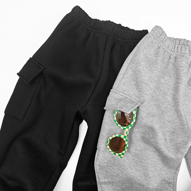 ビッグポケットワイドパンツ ※ジュニアsize 【HANAB】