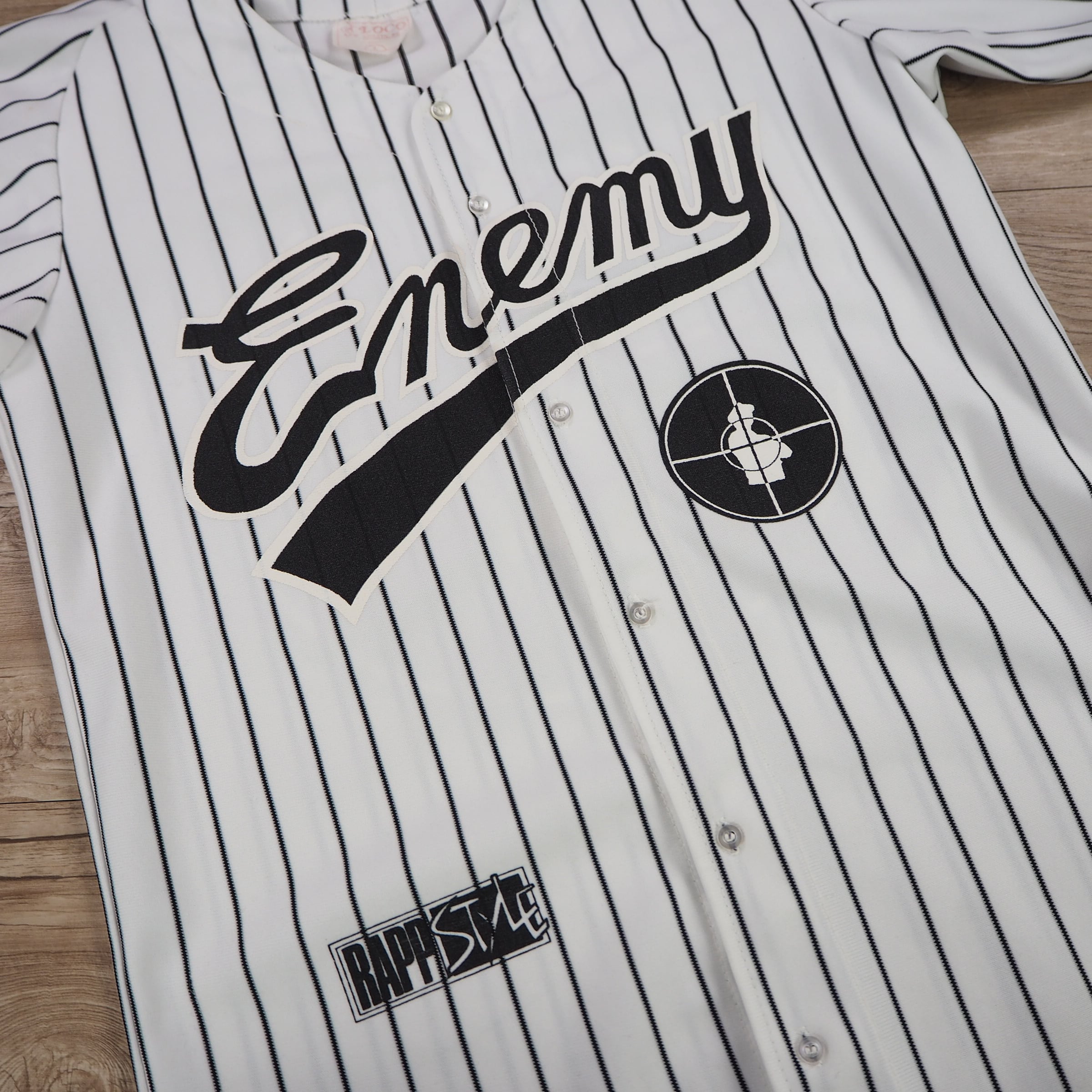 90s PUBLIC ENEMY baseball shirt | ONES HOME