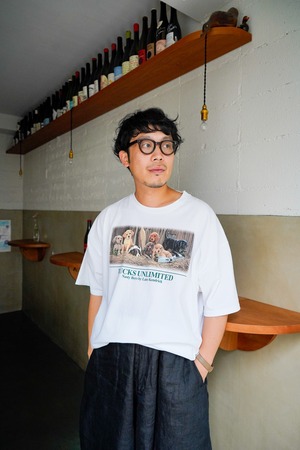 【1990s】"Marathon Apparel" Ducks Unlimited Dogs T-shirts by Lane Kendrick / 6-216
