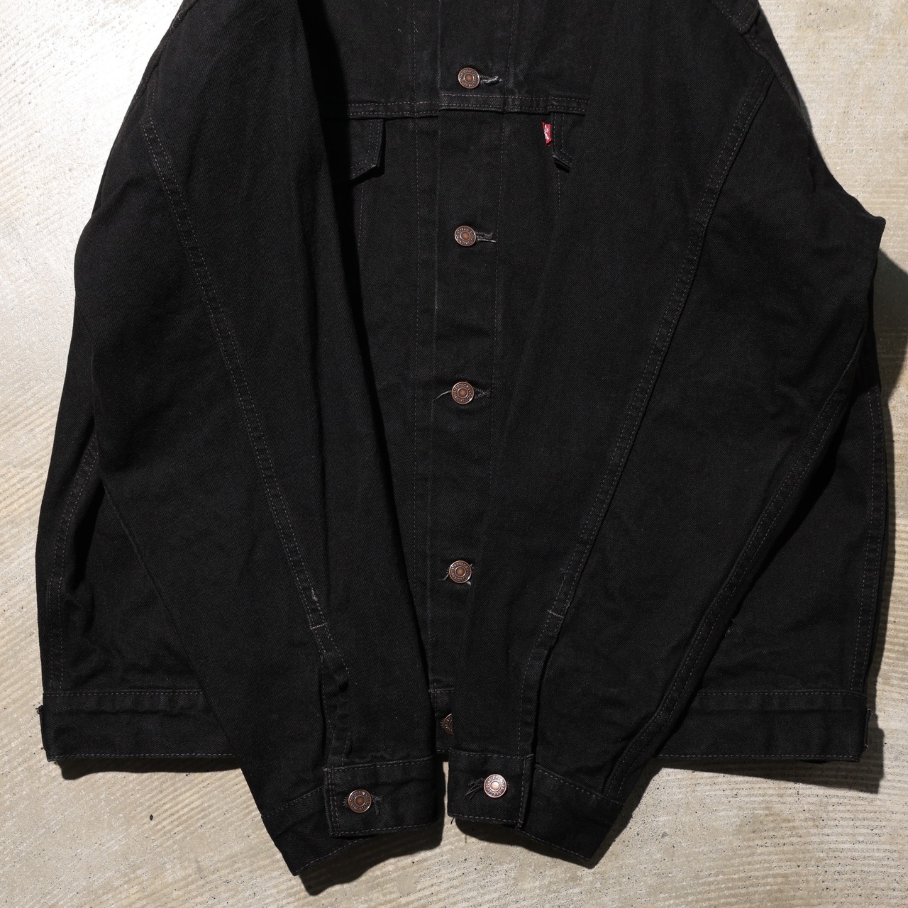 Mint XL 97年 USA 70507-4159 Levi’s サルファーブラック デニムジャケット リーバイス